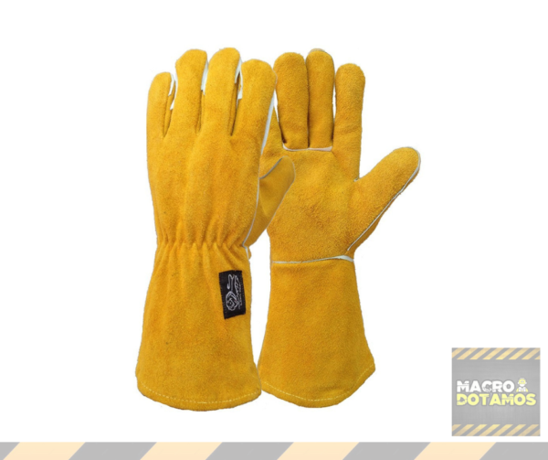 GUANTE SOLDADOR PARDO KEVLAR