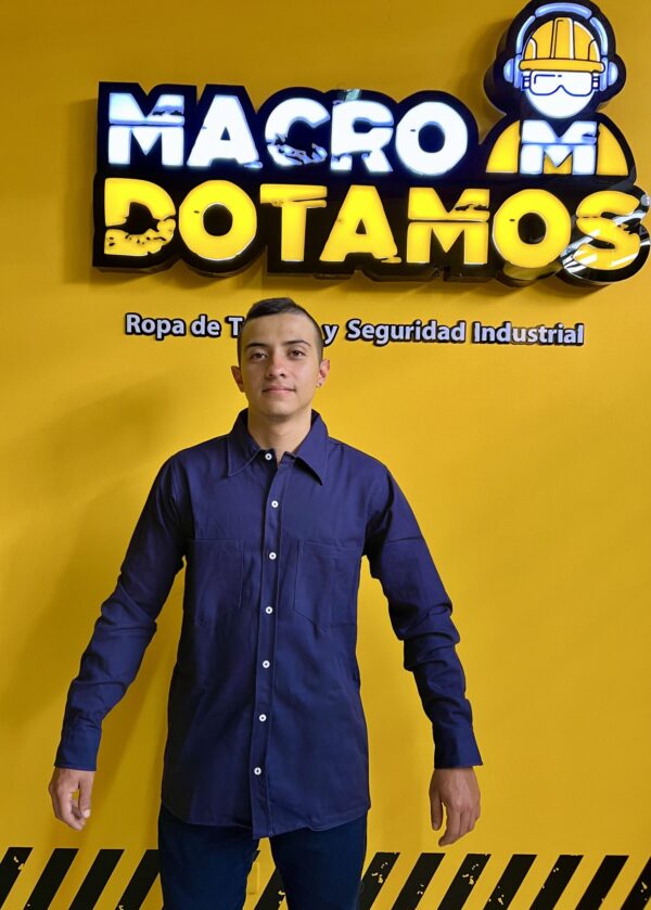 CAMISA DRIL VULCANO M/L DAMA Y CABALLERO